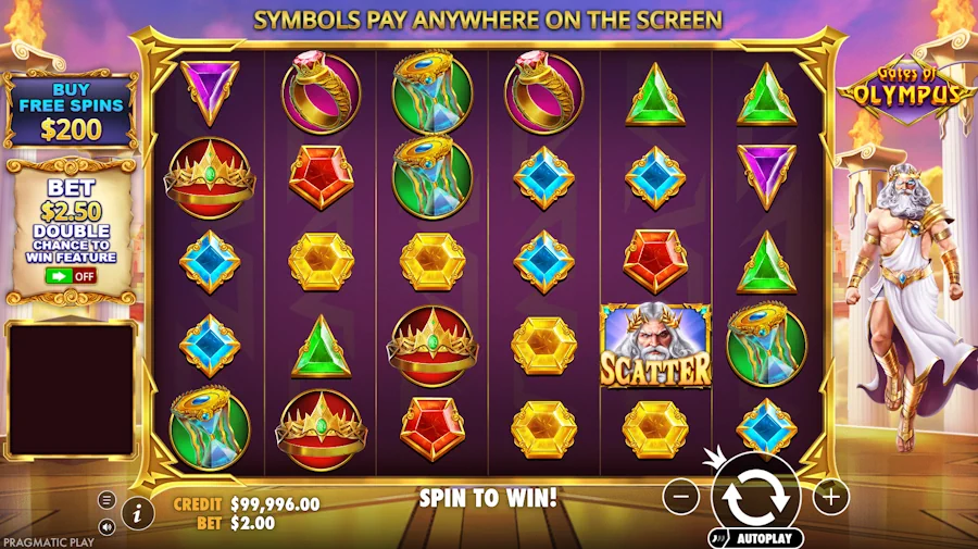 Gates von Olympus Online Spielen